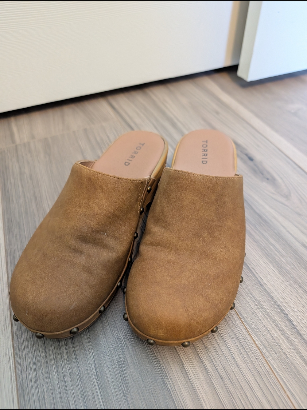 Tan Slip-On Shoe with Tan Leather Trim